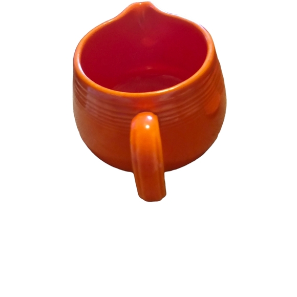 NWOT Fiesta Persimmon Creamer Pitcher - Picture 2 of 5